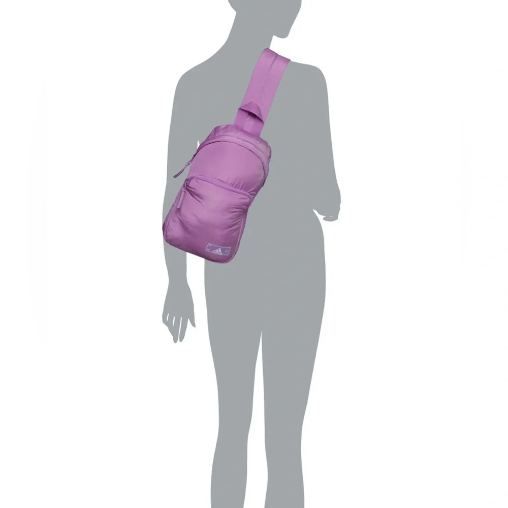 Adidas 2 Sling Crossbody Purple. NWT